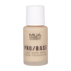 MUA Pro/ Base Matte Finish Foundation #130, Makeup Μακράς Διάρκειας - 30ml