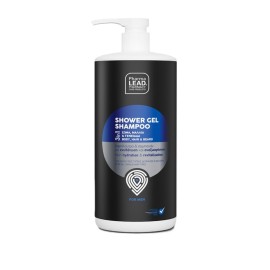 PHARMALEAD 3in1 Shower Gel Shampoo For Men. Aφρόλουτρο & Σαμπουάν για τον Άνδρα - 1lt