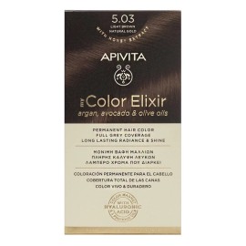 APIVITA My Color Elixir, Βαφή Μαλλιών No 5.03 - Καστανό Ανοιχτό Φυσικό Μελί