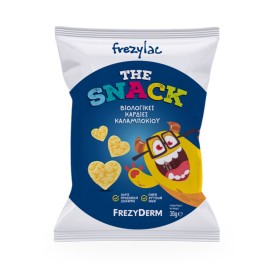 FREZYLAC The Snack Corn Hearts, Βιολογικές Καρδιές Καλαμποκιού - 30gr