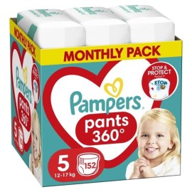 PAMPERS Pants Νο 5 (12-17kg) Monthly Pack - 152τεμ