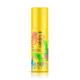 GARDEN Kids Sunscreen Lotion Spray SPF50, Παιδικό Αντηλιακό Γαλάκτωμα Σπρέι με Εκχύλισμα Ροδιού Πρόσωπο & Σώμα - 200ml