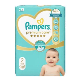 PAMPERS Premium Care No 2 (4-8 Κg) - 46τεμ