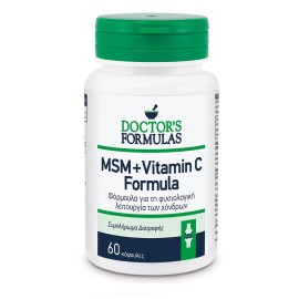 DOCTORS FORMULAS MSM+ Vitamin C Formula - 60caps