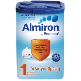 NUTRICIA Almiron 1 Γάλα 1ης βρεφικής ηλικίας από 0-6 μηνών 800gr