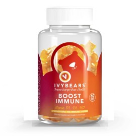 IVYBEARS Boost Immune, Πολυβιταμίνη Ζελεδάκι για Ενίσχυση του Ανοσοποιητικού - 60τεμ