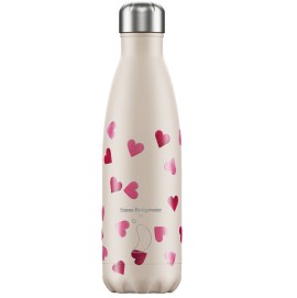 CHILLYS BOTTLES Μπουκάλι- Θερμός Emma Bridgewater Pink Hearts - 500ml