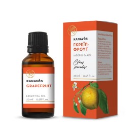 KANAVOS Essential Oil Grapefruit, Αιθέριο Έλαιο Γκρέιπφρουτ- 20ml