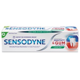 SENSODYNE Sensitivity & Gum Active Protect Caring Mint, Οδοντόκρεμα για Ευαίσθητα Δόντια & Ούλα - 75ml