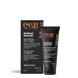 E68 Men, Radiant Smooth, Smoothing Face Cream, Τονωτική, Aναπλαστική, Aντιγηραντική Κρέμα Προσώπου για Άνδρες - 50ml