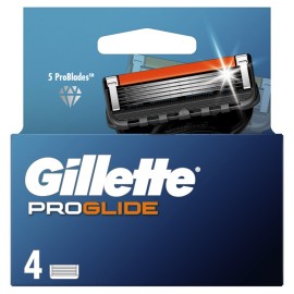 GILLETTE ProGlide Ανταλλακτικές Κεφαλές Ξυριστικής Μηχανής - 4τεμ