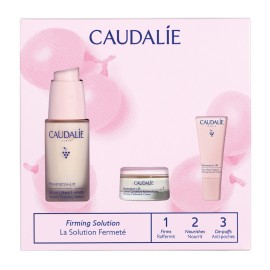 CAUDALIE Resveratrol–Lift Firming Gift Set, Instant Firming Serum - 30ml & ΔΩΡΟ Firming Cashmere Cream - 15ml & Firming Eye Gel Cream - 5ml