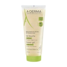 A-DERMA Gel Douche Surgras, Τζελ Καθαρισμού για Ξηρό δέρμα - 200ml