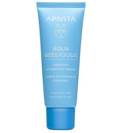 APIVITA Aqua Beelicious Comfort Hydrating Cream, Rich Texture,  Απαλή Κρέμα Ενυδάτωσης Πλούσιας Υφής - 40ml