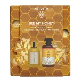 APIVITA Bee My Honey, Eau De Toilette - 100ml & ΔΩΡΟ Shower Gel - 250ml