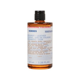 KORRES Athenian Grooming Bergamont + Leather Eau De Cologne, Ανδρικό Άρωμα Περγαμόντο + Δέρμα - 100ml