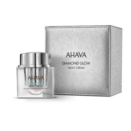 AHAVA Diamond Glow Night Cream, Πολυτελής, Εξαιρετικά Διαφανής, Σατινέ, Αντιγηραντική Κρέμα Ύπνου - 50ml