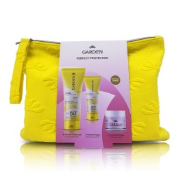 GARDEN Perfect Protection Bag, Sunscreen Lotion SPF50, Αντηλιακό Γαλάκτωμα για Πρόσωπο & Σώμα - 75ml & Sunscreen Cream SPF50+, Αντηλιακή Κρέμα Προσώπου - 25ml & Anti-wrinkle Cream, Αντιρυτιδική Κρέμα - 50ml