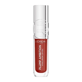 LOREAL PARIS Plump Ambition Hyaluron Lip Oil, για Χείλη Ζουμερά & Ενυδατωμένα, 485 Wine OClock - 5ml