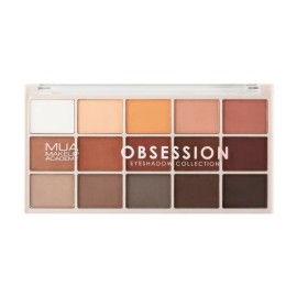 MUA Obsession 15 Shade Eyeshadow Palette, Παλέτα Σκιών 15 Αποχρώσεων - 12gr