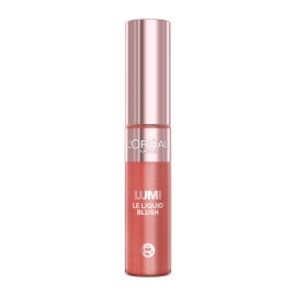 LOREAL PARIS Lumi Le Liquid Blush, Υγρό Ρουζ για Έντονο Χρώμα & Λάμψη, 630 Glowy True Rose - 11ml