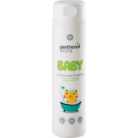 PANTHENOL EXTRA  Baby Shower And Shampoo, Σαμπουάν- Αφρόλουτρο για Βρέφη & Παιδιά - 300ml