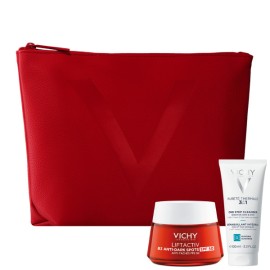 VICHY Liftactiv B3 Anti-Dark Spots Cream SPF50, Κρέμα Κατά των Κηλίδων - 50ml & ΔΩΡΟ Purete Thermal, Γαλάκτωμα Καθαρισμού 3σε1 100ml & Δερμάτινο Νεσεσέρ