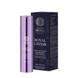 NATURA SIBERICA Royal Caviar Deep Repairing Overnight Face Cream, Κρέμα Νύχτας για Ολική Αναδόμηση της  Επιδερμίδας - 50ml