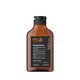 E68 Men, Energy Boost, Toning Shower Gel, Τονωτικό Αφροντούς για Άνδρες - 300ml