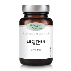 POWER OF NATURE Lecithin 1200mg, Λεκιθίνη -  60caps