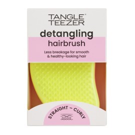 TANGLE TEEZER The Original Detangling Hairbrush, Salmon/ Yellow, Βούρτσα Ξεμπερδέματος Μαλλιών - 1τεμ