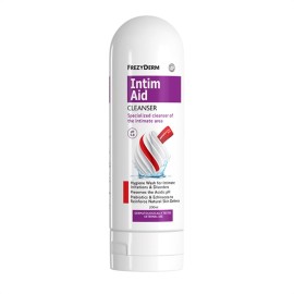 FREZYDERM Intim Aid Cleanser pH 5.0, Καθαριστικό της Ευαίσθητης Περιοχής με Πρεβιοτικά & Εχινάτσεα - 200ml