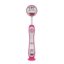 CHICCO Toothbrush, Παιδική Οδοντόβουρτσα 3-6y, Ροζ- 1τεμ