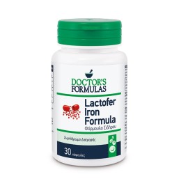 DOCTOR΄S FORMULAS Iron Formula, Συμπλήρωμα Διατροφής με Σίδηρο & Βιταμίνες - 30caps