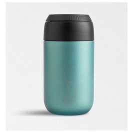 CHILLYS Coffee Cup Series 2, Κούπα- Θερμός, Metallic, Atlantis - 340ml