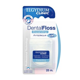 ELGYDIUM Clinic Dental Floss Expanding Antiplaque Οδοντικό Νήμα 25m