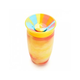 MUNCHKIN Miracle 360 Sippy Cup Tropical Swirl, Κύπελλο Εκπαιδευτικό Πολύχρωμο- 296ml