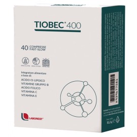 LABOREST Tiobec 400, Συμπλήρωμα Διατροφής Κατά του Οξειδωτικού Στρες - 40tabs