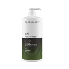 PHARMASEPT Aid Cryo Power Gel, Τοπικό Αναλγητικό με τη Δύναμη του Πάγου - 1lt