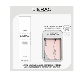 LIERAC Diopti Puffiness Correction Gel, Τζελ Διόρθωσης για τις Σακούλες - 15ml & Επαναχρησιμοποιούμενα Patches για τα Μάτια