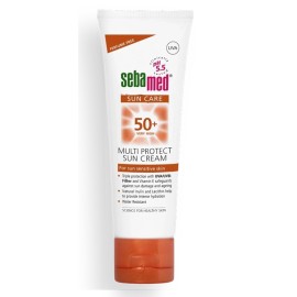 SEBAMED Sun Care Multi Protection Sun Cream SPF50+, Αντηλιακή Κρέμα Χωρίς Άρωμα για Ευαίσθητο Δέρμα - 75ml