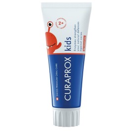 CURAPROX Kids Strawberry Toothpaste No Fluoride, Παιδική Οδοντόκρεμα Φράουλα Χωρίς Φθόριο - 60ml