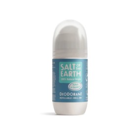 SALT OF THE EARTH Deodorant Refillable Roll-On, Ocean/Coconut, Επαναγεμιζόμενο Αποσμητικό - 75ml