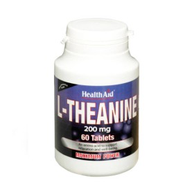 HEALTH AID  L-Theanine 200mg, Συμπλήρωμα Διατροφής με Θειανίνη - 60tabs