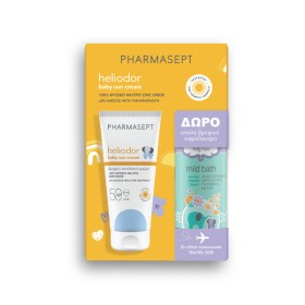 PHARMASEPT Heliodor Kids Sun Cream SPF50, Παιδική Αντηλιακή Κρέμα - 150ml & ΔΩΡΟ Kids Soft Bath, Παιδικό Αφρόλουτρο - 100ml