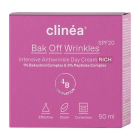 CLINEA Bak Off Wrinkles Rich Cream SPF20, Κρέμα Ημέρας Εντατικής Αντιγήρανσης Πλούσιας Υφής - 50ml