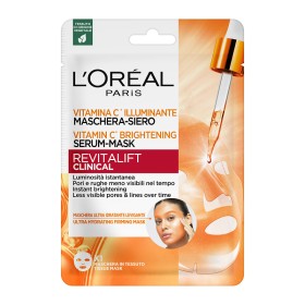 LOREAL PARIS Revitalift Vitamin C Brightening Serum Mask, Υφασμάτινη Μάσκα Λάμψης - 1τεμ