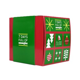 ALOE COLORS Advent Calendar 7 Days Full Of Magic, Γιορτινό Πακέτο με 7 Προϊόντα - 1σετ