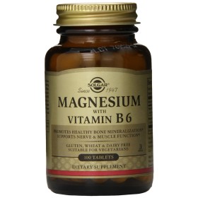 SOLGAR Magnesium with Vitamin B6 - 100tabs