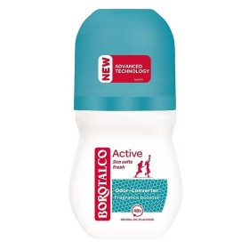 BOROTALCO Active Sea Salts Fresh Roll On, Αποσμητικό για 48 Ώρες Φρεσκάδας - 50ml